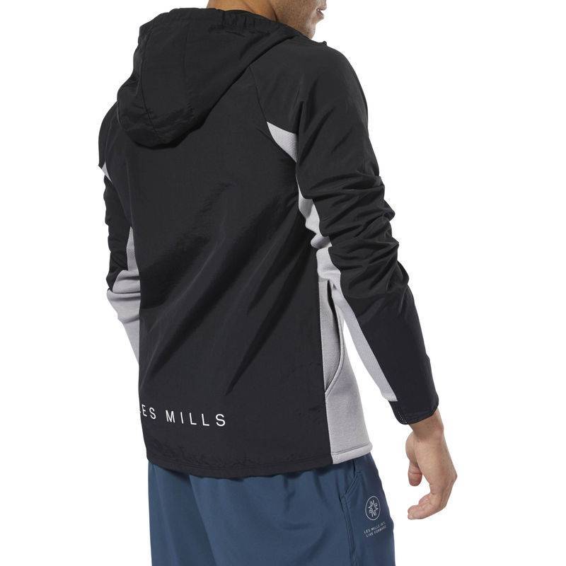 Man hoodie Les Mills FZ Hood - DV2710