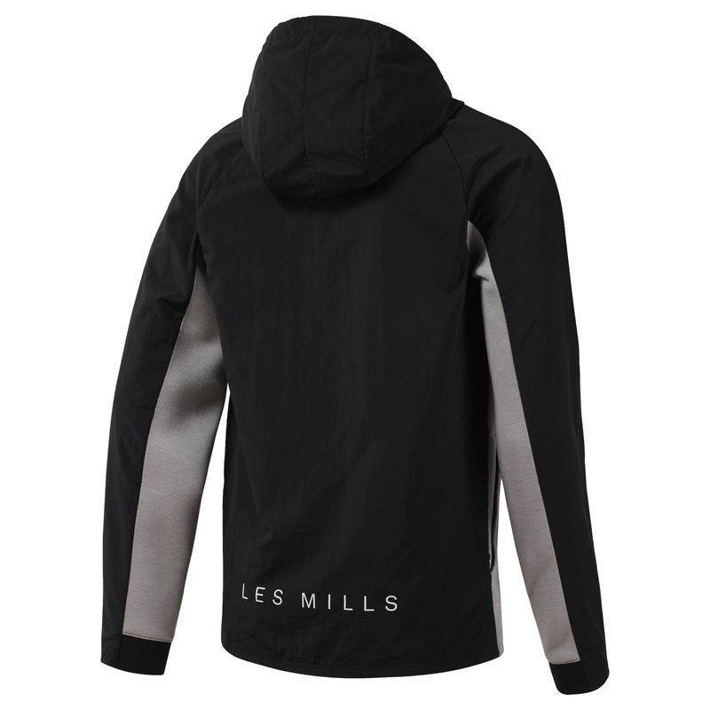 Pánská mikina Les Mills FZ Hood - DV2710