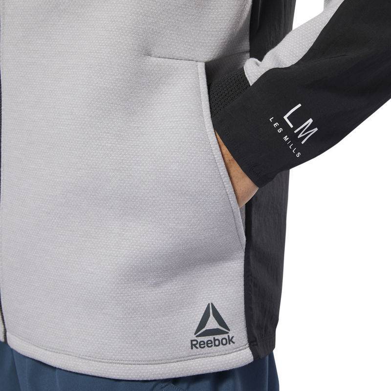 Man hoodie Les Mills FZ Hood - DV2710