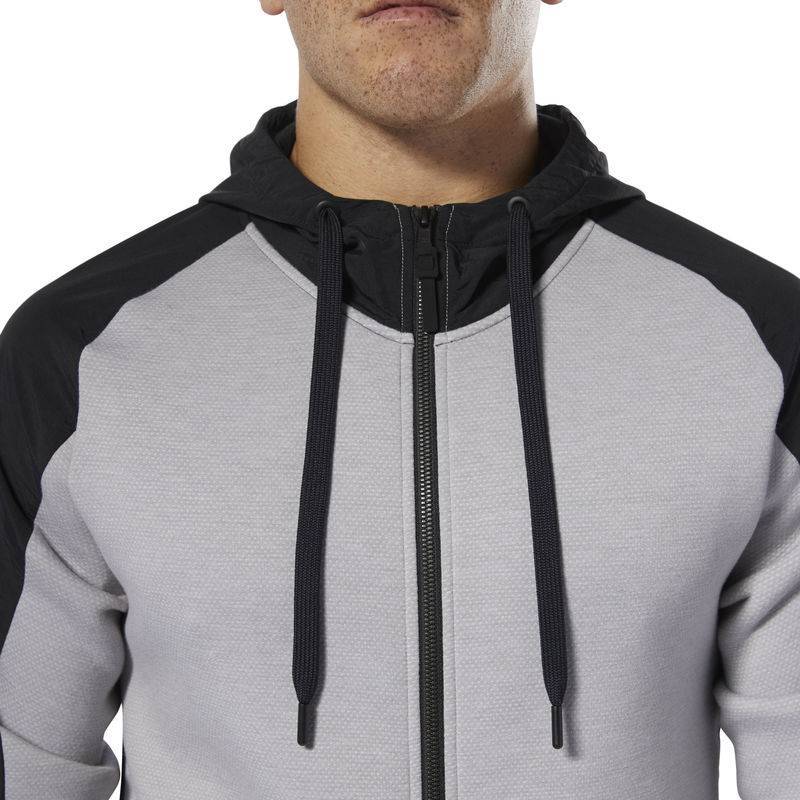 Man hoodie Les Mills FZ Hood - DV2710