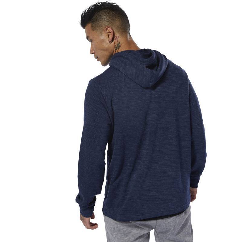Man hoodie TE MARBLE GROUP FZ - DU3771