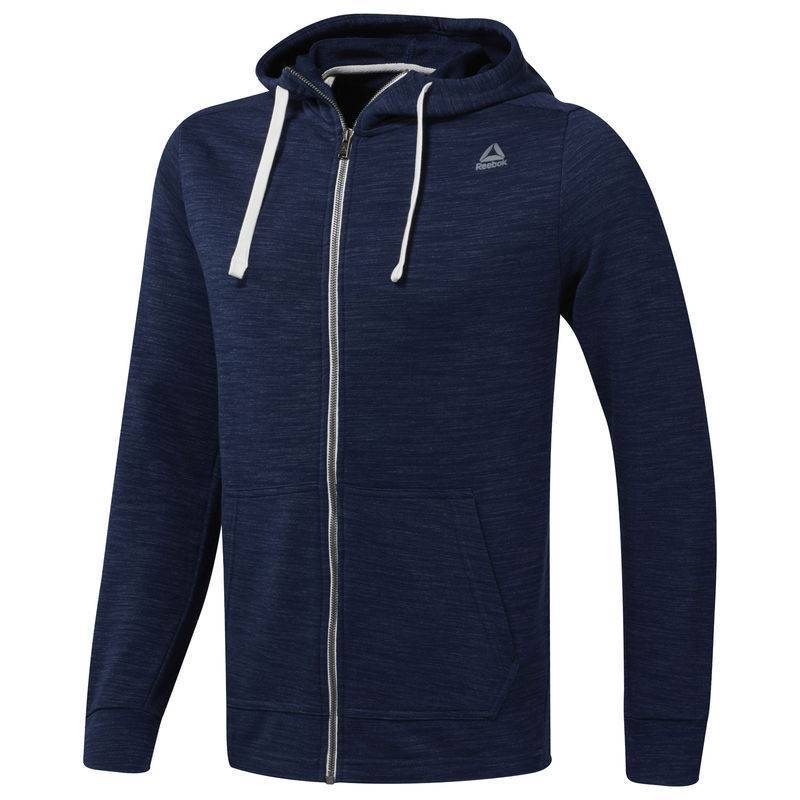 Man hoodie TE MARBLE GROUP FZ - DU3771