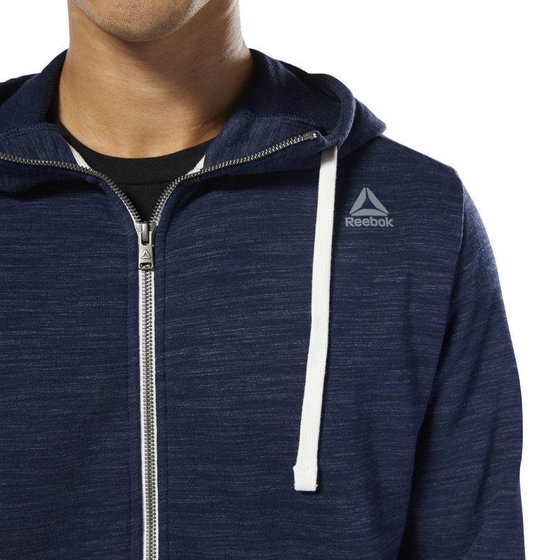 Man hoodie TE MARBLE GROUP FZ - DU3771