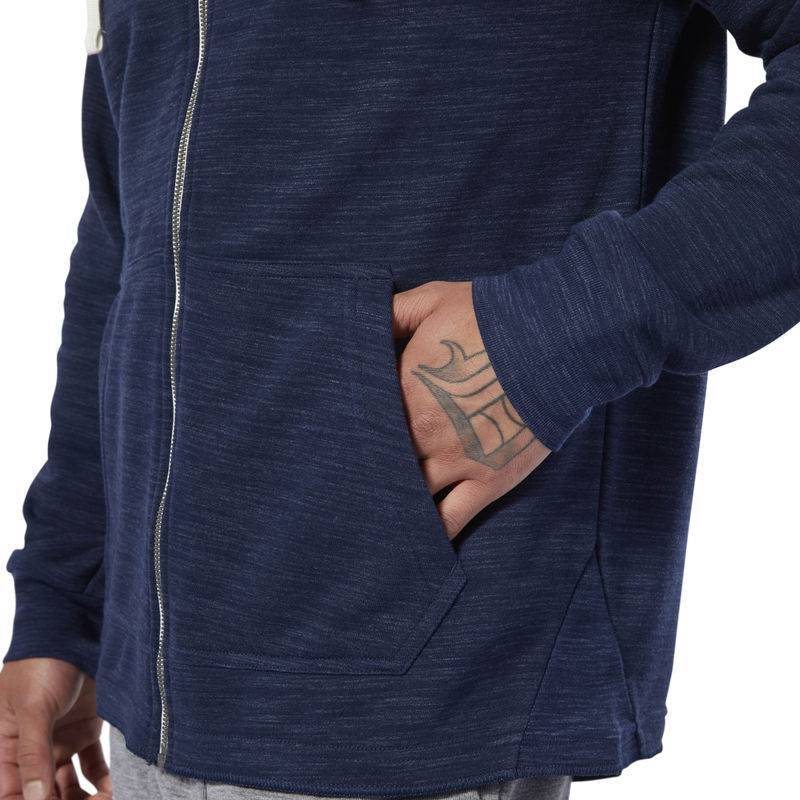 Man hoodie TE MARBLE GROUP FZ - DU3771