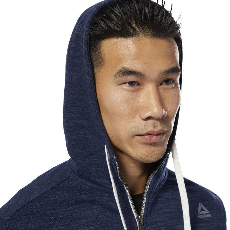 Man hoodie TE MARBLE GROUP FZ - DU3771