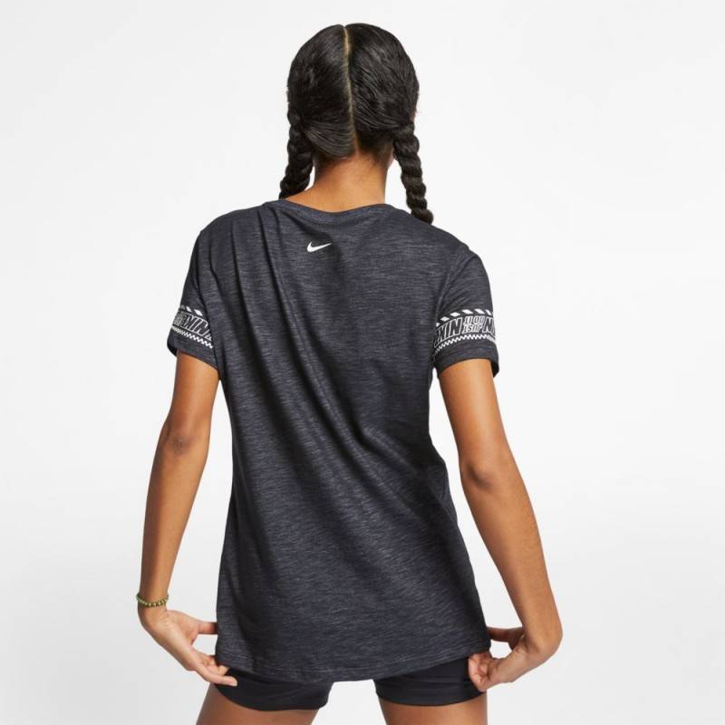 Woman T-Shirt NIKE DRY TEE DFC BRAND SLUB