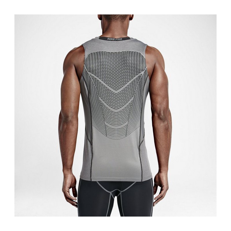 Man T-Shirt HYPERCOOL FTTD TANK grey
