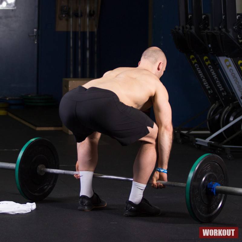 Herrenshorts WORKOUT - schwarz/weiss