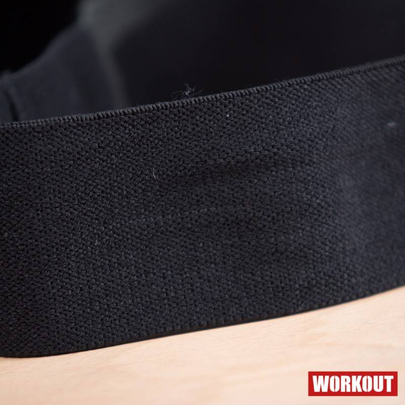 Textilní odporová guma / loop band WORKOUT - černá