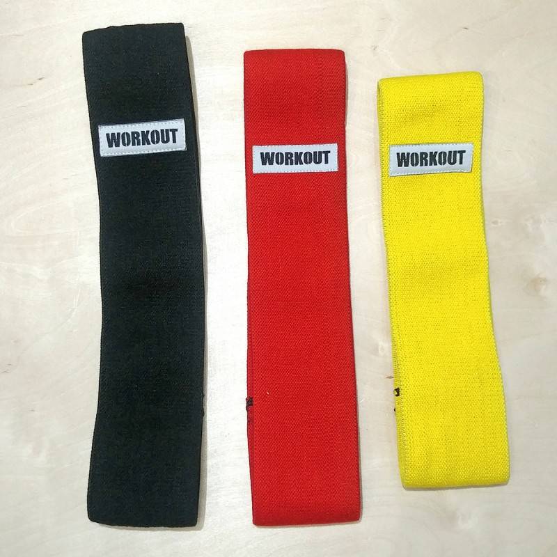 Výhodný set tří textilních odporových gum