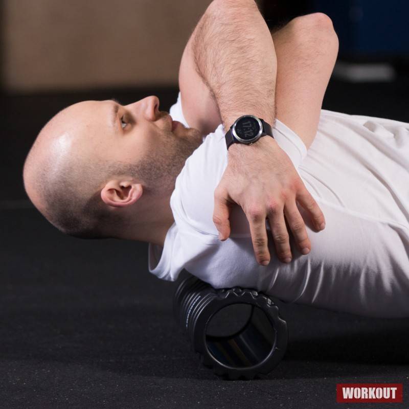 Massagerolle WORKOUT 2.0 - schwarz