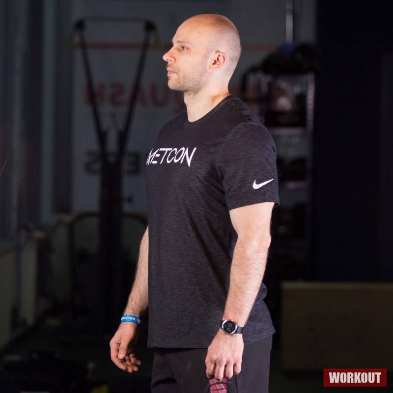 Pánské tričko Nike Metcon - černé