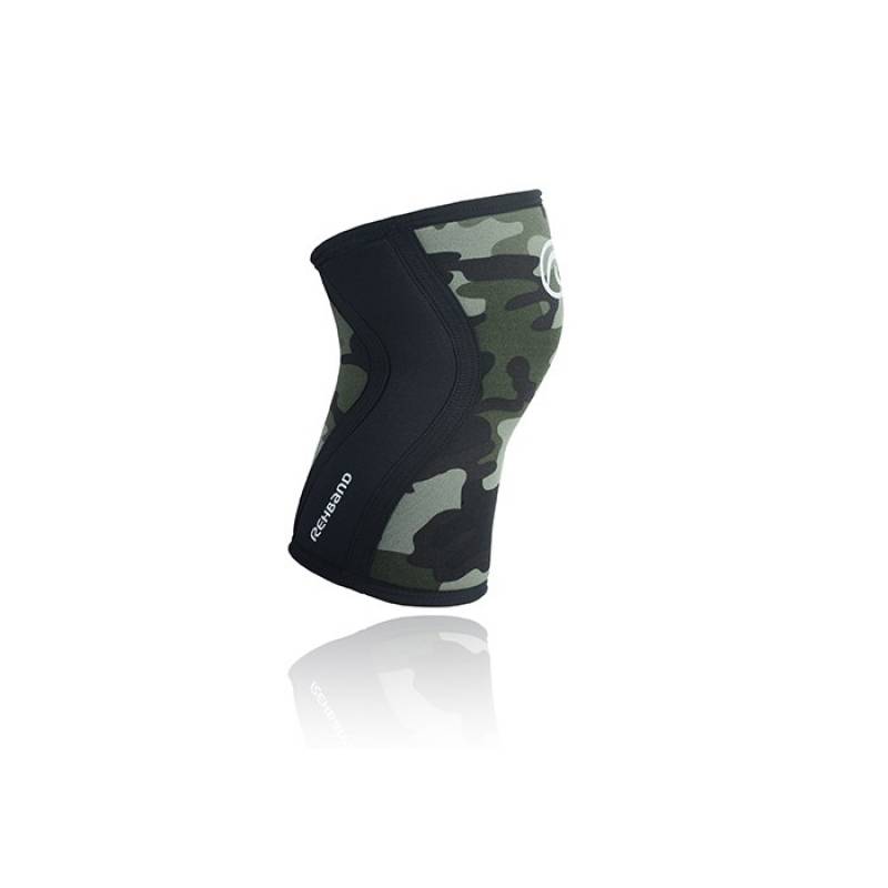 Bandáž kolene Rehband 5 mm - camo