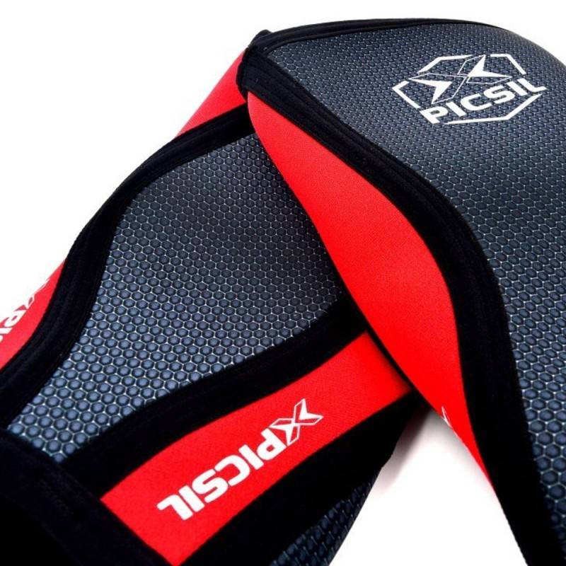 Knee support Picsil 5 mm - carbon (2 pcs)