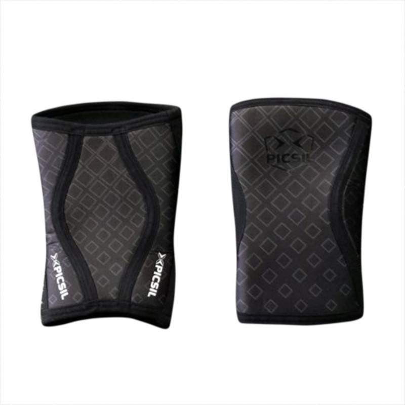 Knee support Picsil - 5 mm black (2 pcs)