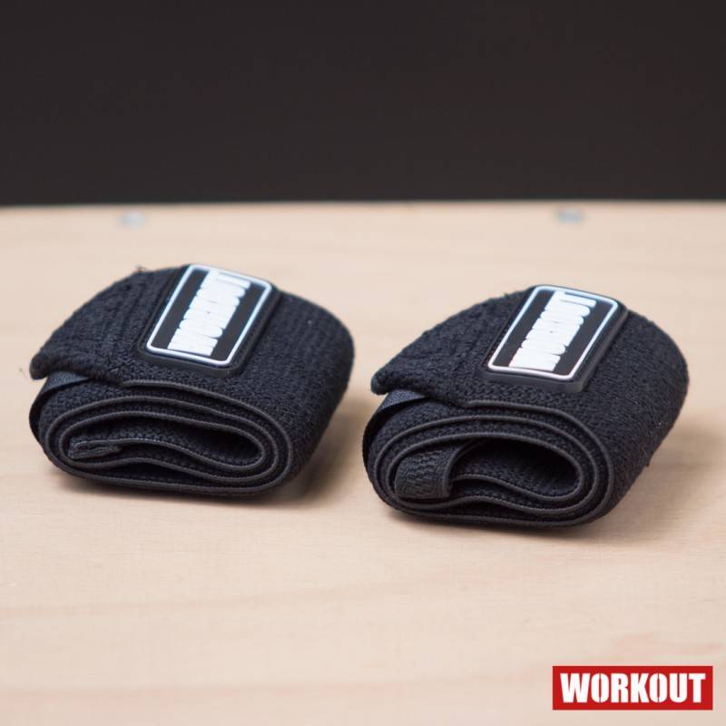 Bandáže zápěstí 30 cm WORKOUT - černý