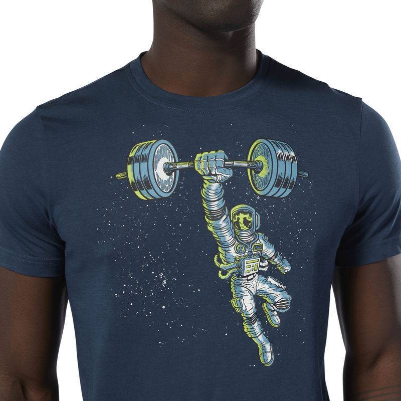 Man T-Shirt GS Gravity Sucks Crew - DP6189