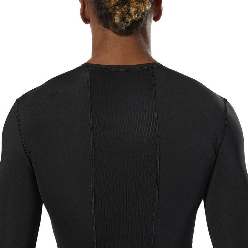 Man compression T-Shirt WOR R LO SLEEVE SOLID - DP6170