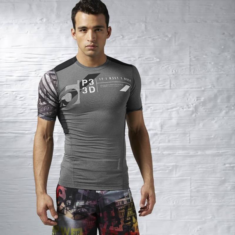 Man compression T-Shirt Reebok OS FE26 SS AA8222