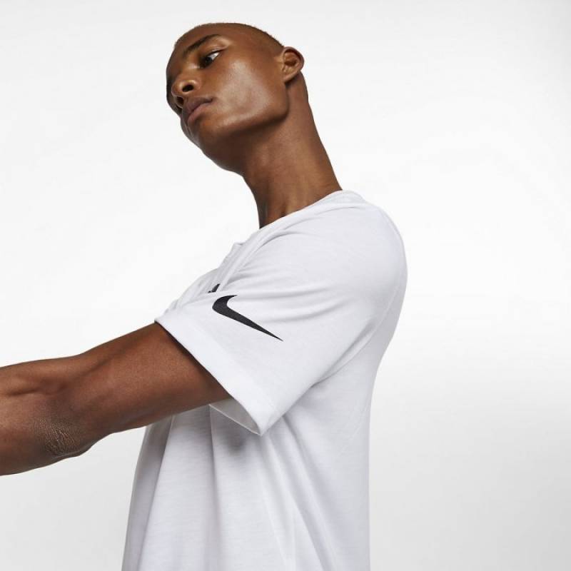 Man T-Shirt Nike Just Dont Quit - white