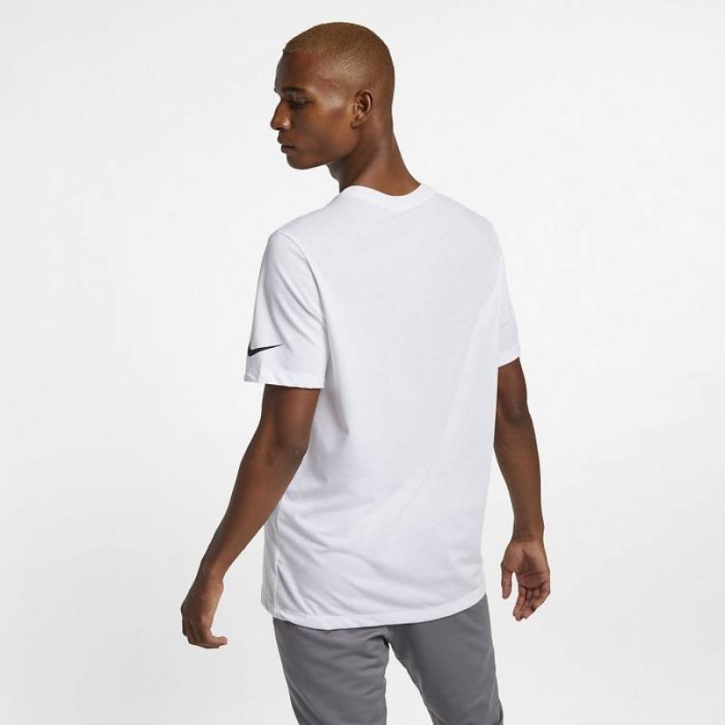 Man T-Shirt Nike Just Dont Quit - white