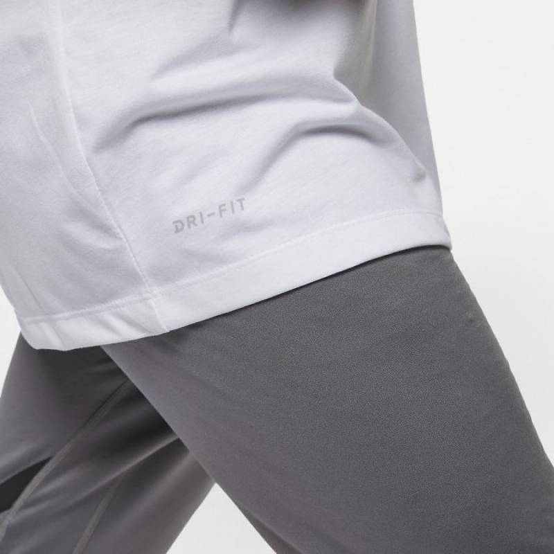 Man T-Shirt Nike Just Dont Quit - white