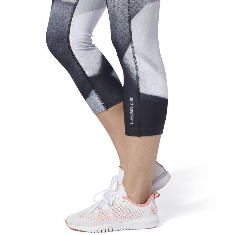 Woman Tight Les Mills 3/4 CAPRI - AOP - DV2683