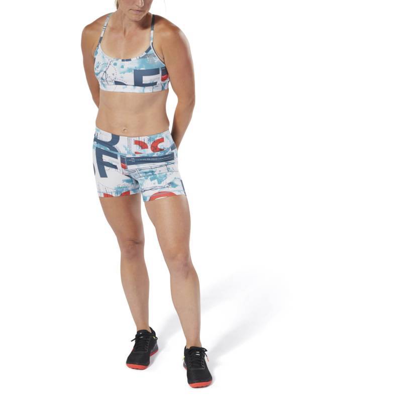 Podprsenka Reebok CrossFit Skinny Bra AOP - DQ0051