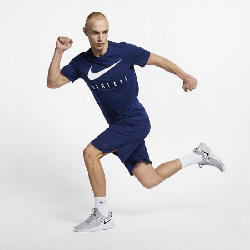 Man T-Shirt Nike Athlete - navy