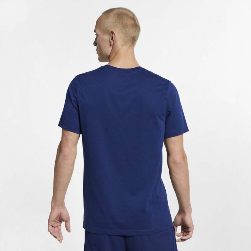 Man T-Shirt Nike Athlete - navy