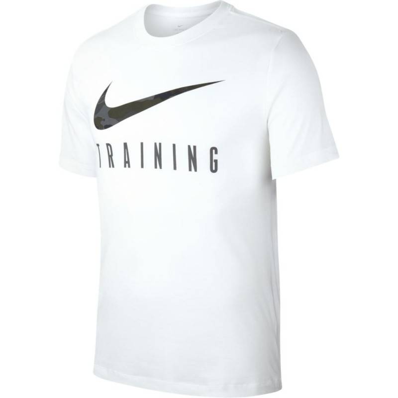 Pánské tréninkové tričko Nike Training - bílé
