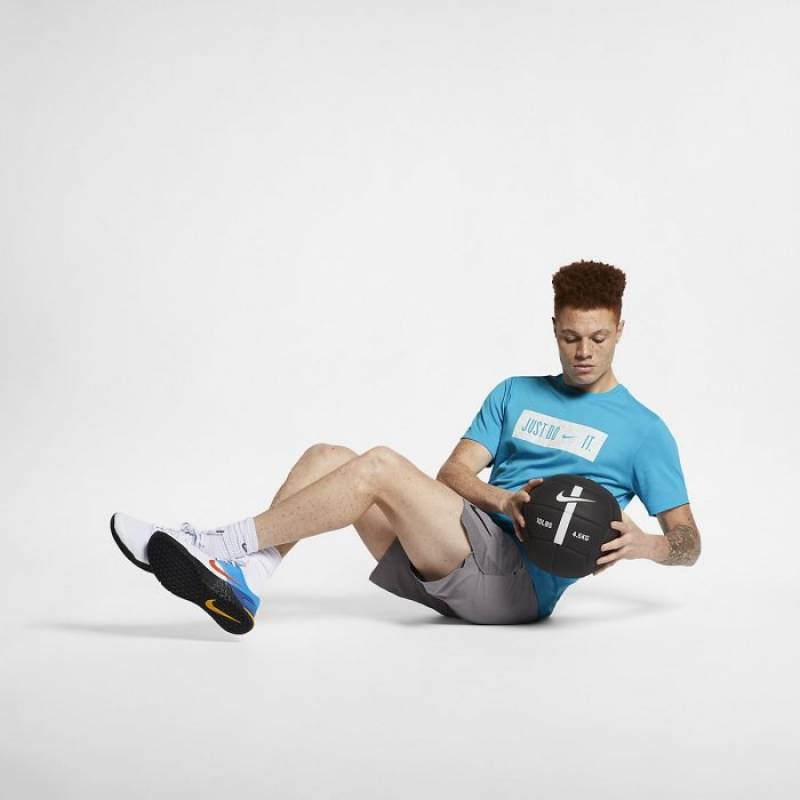 Man T-Shirt Just do it Swoosh - blue