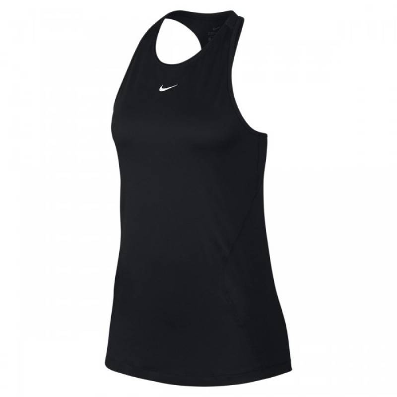 Woman Top Nike ALL OVER MESH - black