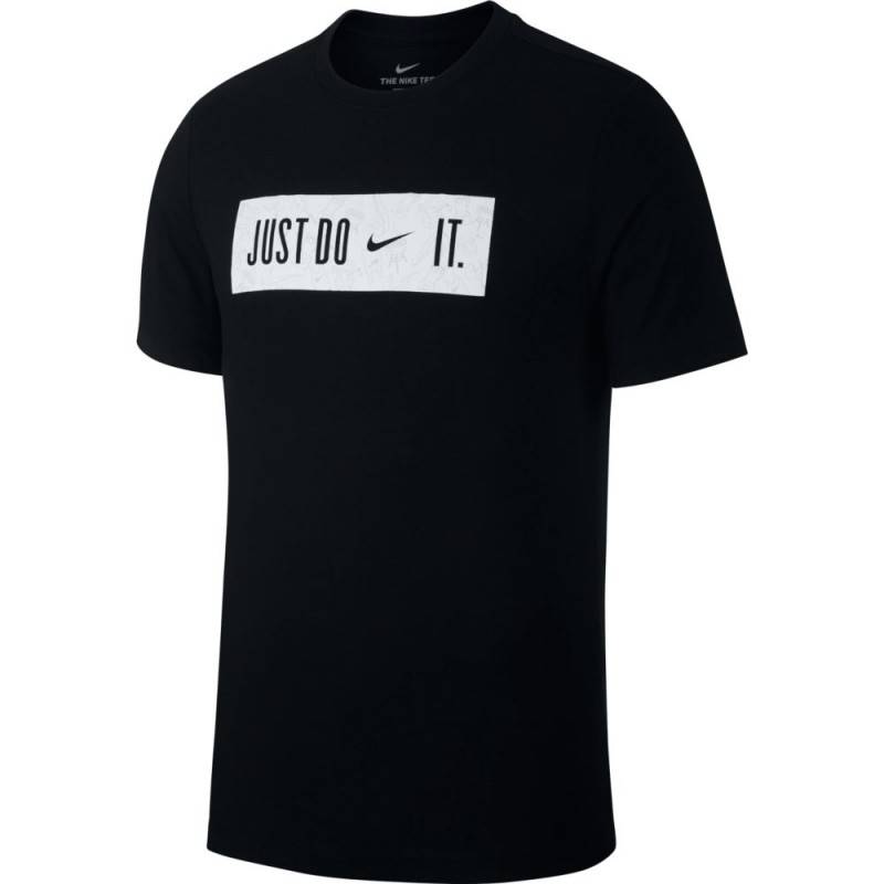 Man T-Shirt Just do it - black