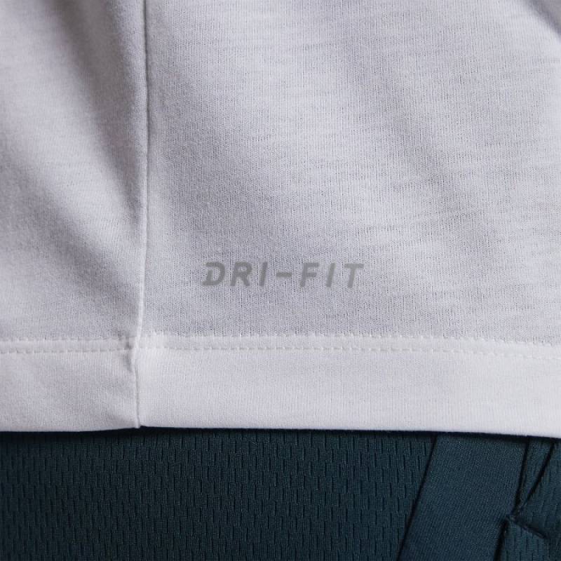 Herren T-Shirt Just do it - weiss