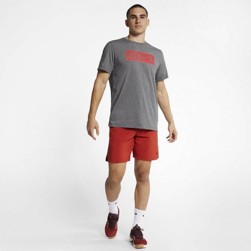 Man T-Shirt Just do it - CHARCOAL