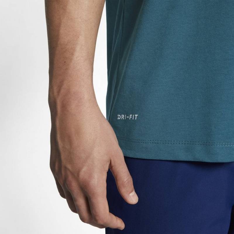 Pánské tričko Nike ATHLETE Dry Train - zelené