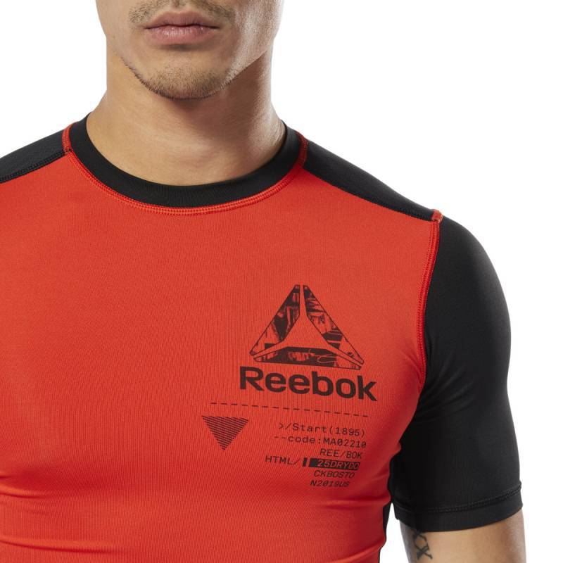 Pánské kompresní tričko OST SS Graphic  Tee - DU3956