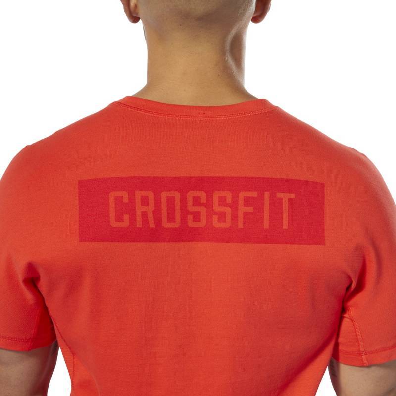 Man T-Shirt Reebok CrossFit Mesh Move Tee - DU5059