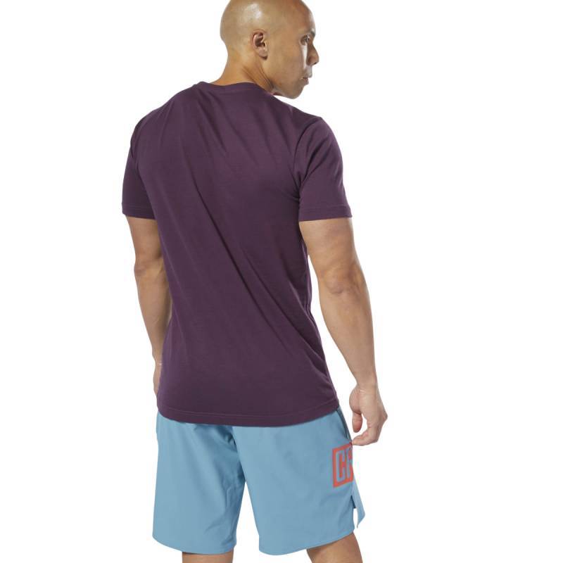 Man T-Shirt Reebok CrossFit Neon Retro Tee - DT2818