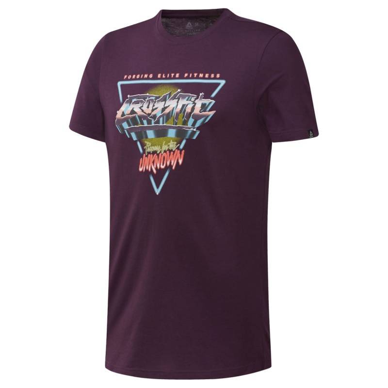 Pánské tričko Reebok CrossFit Neon Retro Tee - DT2818
