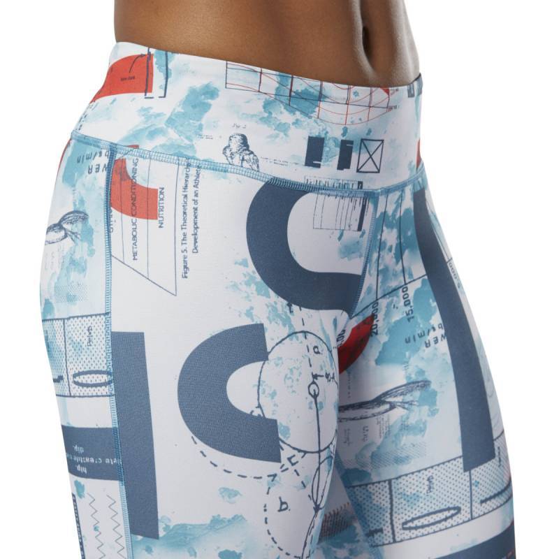 Damen Leggings Reebok CrossFit Lux 3/4 - Science - DQ0027