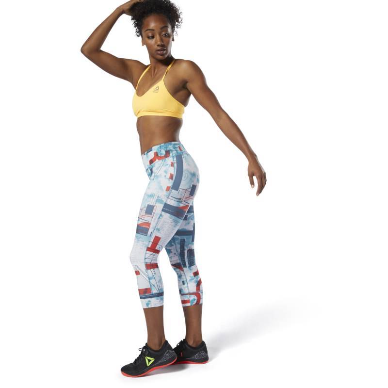Damen Leggings Reebok CrossFit Lux 3/4 - Science - DQ0027