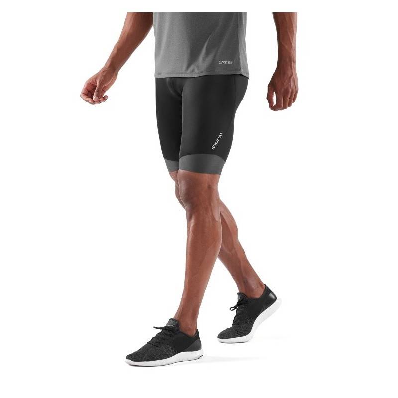 Herrenshorts kompressions Skins DNAmic CORE lang - schwarz