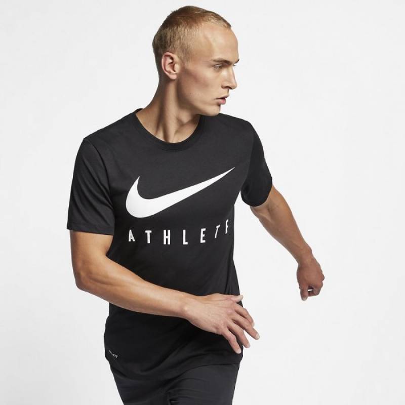 Herren T-Shirt Nike Athlete - schwarz 