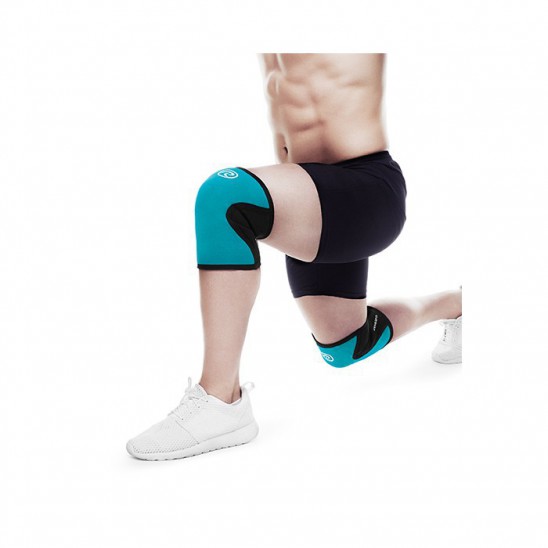 Rehband Bandáž kolene 5 mm - tyrkysová