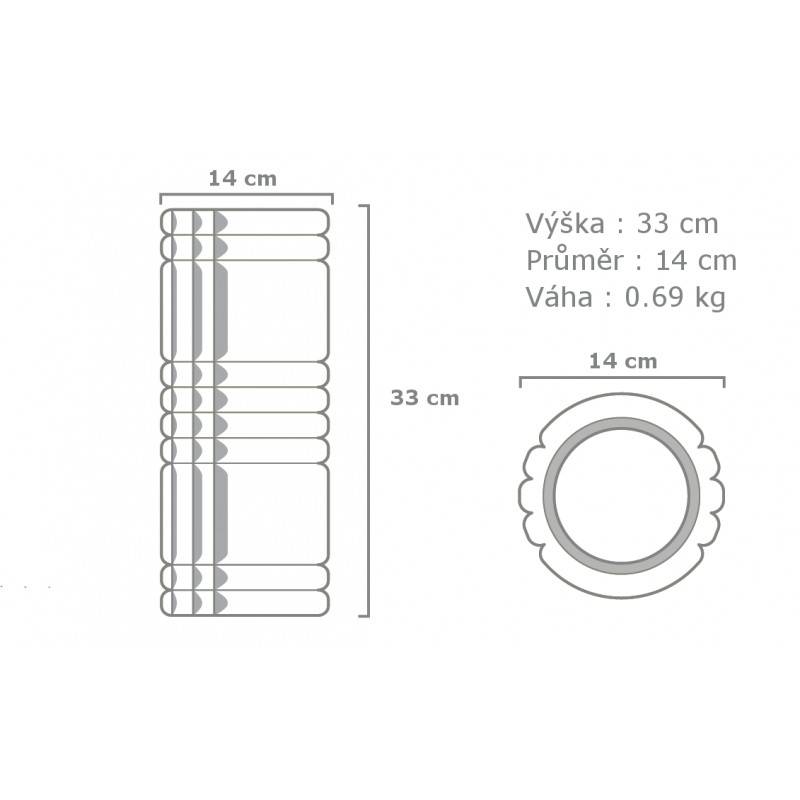 Shaumroller GRID X automassage - Trigger Point