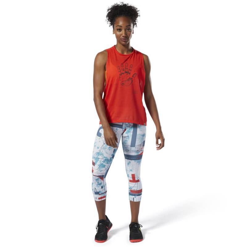 Woman top Reebok CrossFit Science Hand Muscle - DP6222