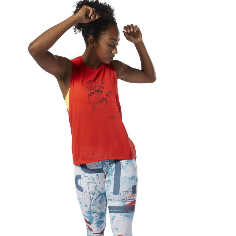 Woman top Reebok CrossFit Science Hand Muscle - DP6222