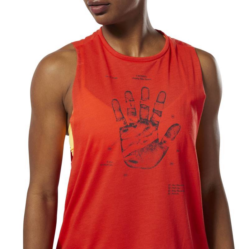 Dámský top Reebok CrossFit Science Hand Muscle - DP6222